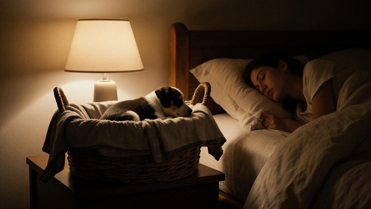 Где должен спать щенок в первую ночь: лучшие практики для спокойного сна