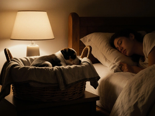 Где должен спать щенок в первую ночь: лучшие практики для спокойного сна