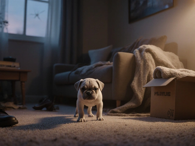 Как ведут себя щенки, когда впервые появляются дома: что ожидать и как помочь