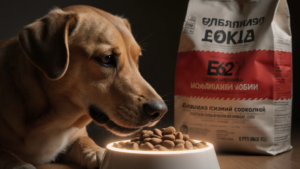 В какой пище больше всего глутамата для собак