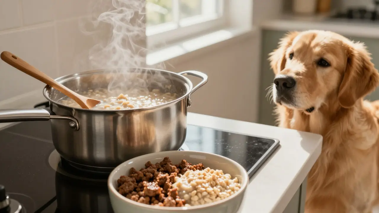 Можно ли добавлять овсянку в еду для собаки: безопасное введение злаков
