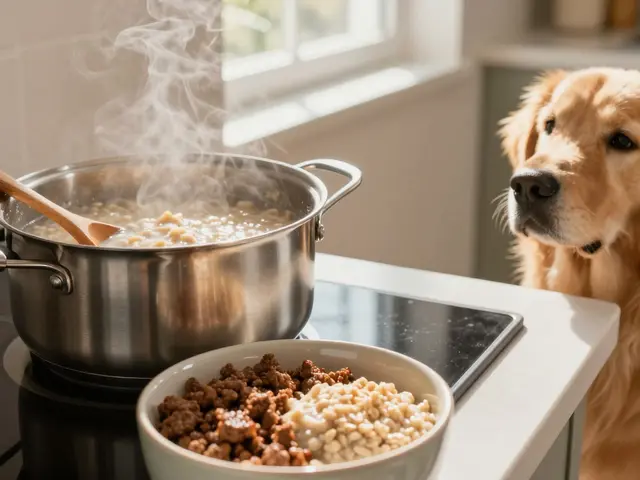 Можно ли добавлять овсянку в еду для собаки: безопасное введение злаков